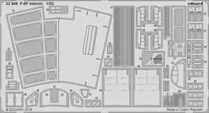 Eduard 32946 F-5F interior 1/32 KITTY HAWK – imagen 2
