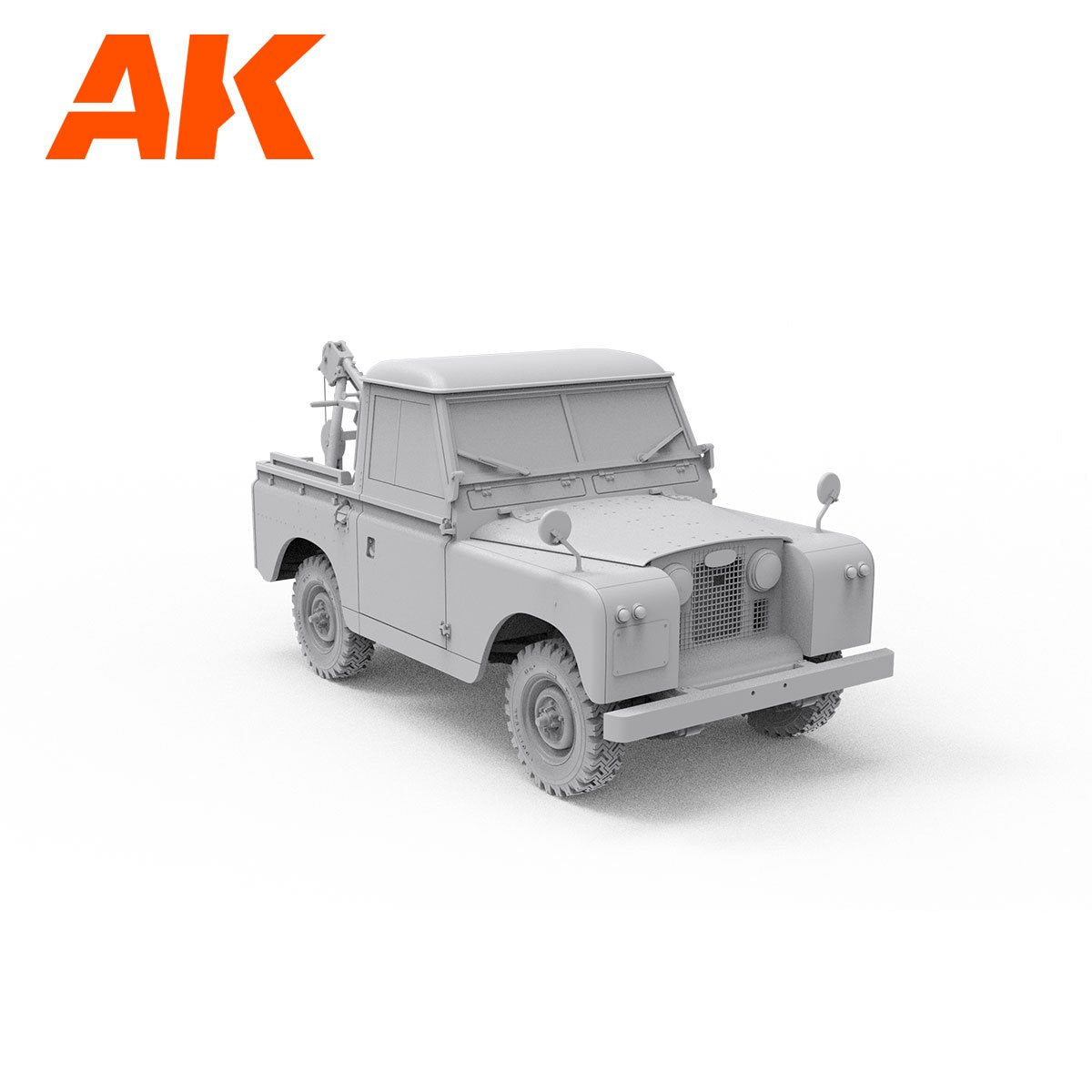 AK Interactive AK35014 LAND ROVER 88 SERIES IIA CRANE-TOW TRUCK 1/35 – imagen 3