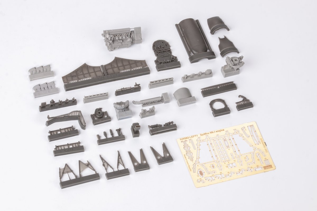 Eduard 648582 Spitfire Mk. I engine for Eduard 1/48 – imagen 5