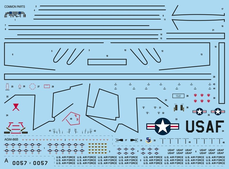 Italeri 1442 B-52H Stratofortress 1/72 – imagen 11