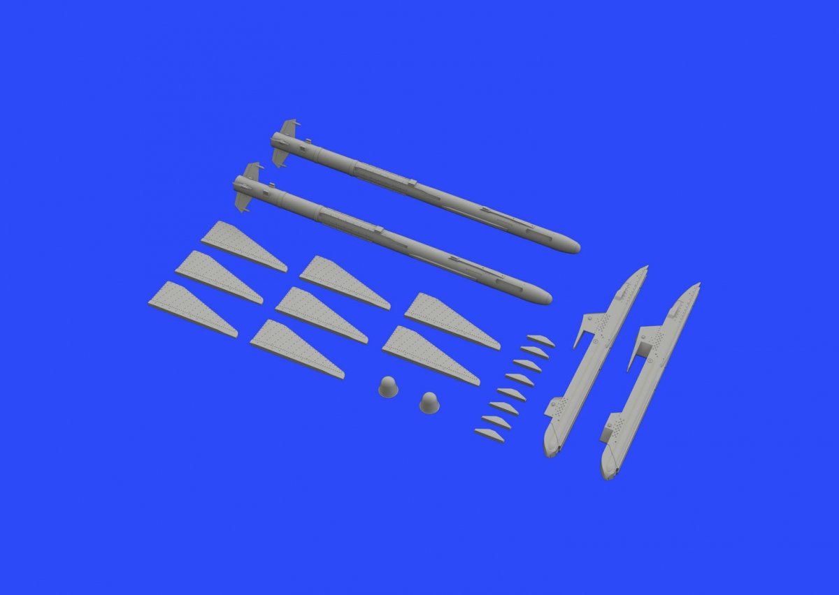 Eduard 648433 R-23T missiles for MiG-23 EDUARD, TRUMPETER 1/48 – imagen 3