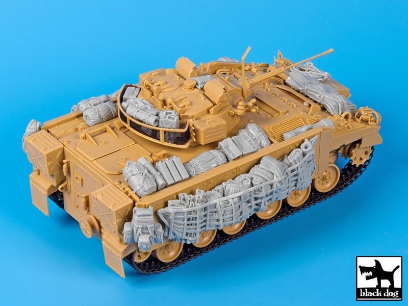 Black Dog T35112 British Warrior MCV accessories set 1/35 – Bild 2