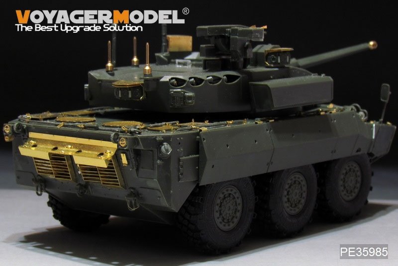 Voyager Model PE35985 Modern French AMX-10RCR T-40M IFV Basic For TigerModel 4665 1/35 – immagine 5