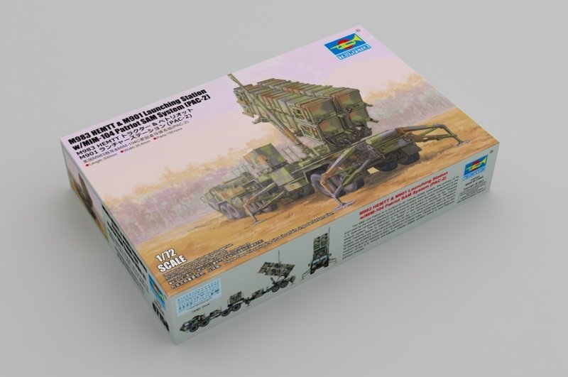 Trumpeter 07158 M983 HEMTT &amp;amp; M901 Launching Station w/MIM-104 Patriot SAM System (PAC-2) 1/72 – zdjęcie 2