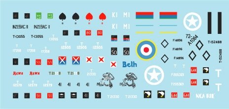 Star Decals 72-A1064 ANZAC # 1 New Zealand and Australian tanks and AFVs in Africa and Middle East WW2. 1/72 – image 3