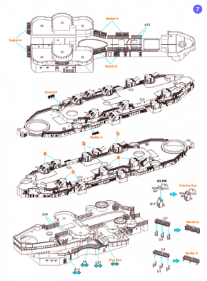 Kit de détail Very Fire VF700009 USS Missouri BB-63 pour maquette VeryFire au 1/700 – image 8