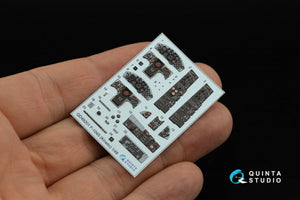Quinta Studio QD48201 F-104S 3D-Printed &amp;amp; coloured Interior on decal paper (Kinetic) 1/48 – imagen 3
