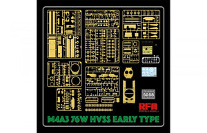 Rye Field Model 5058 M4A3 76W HVSS EARLY TYPE 1/35 – image 3