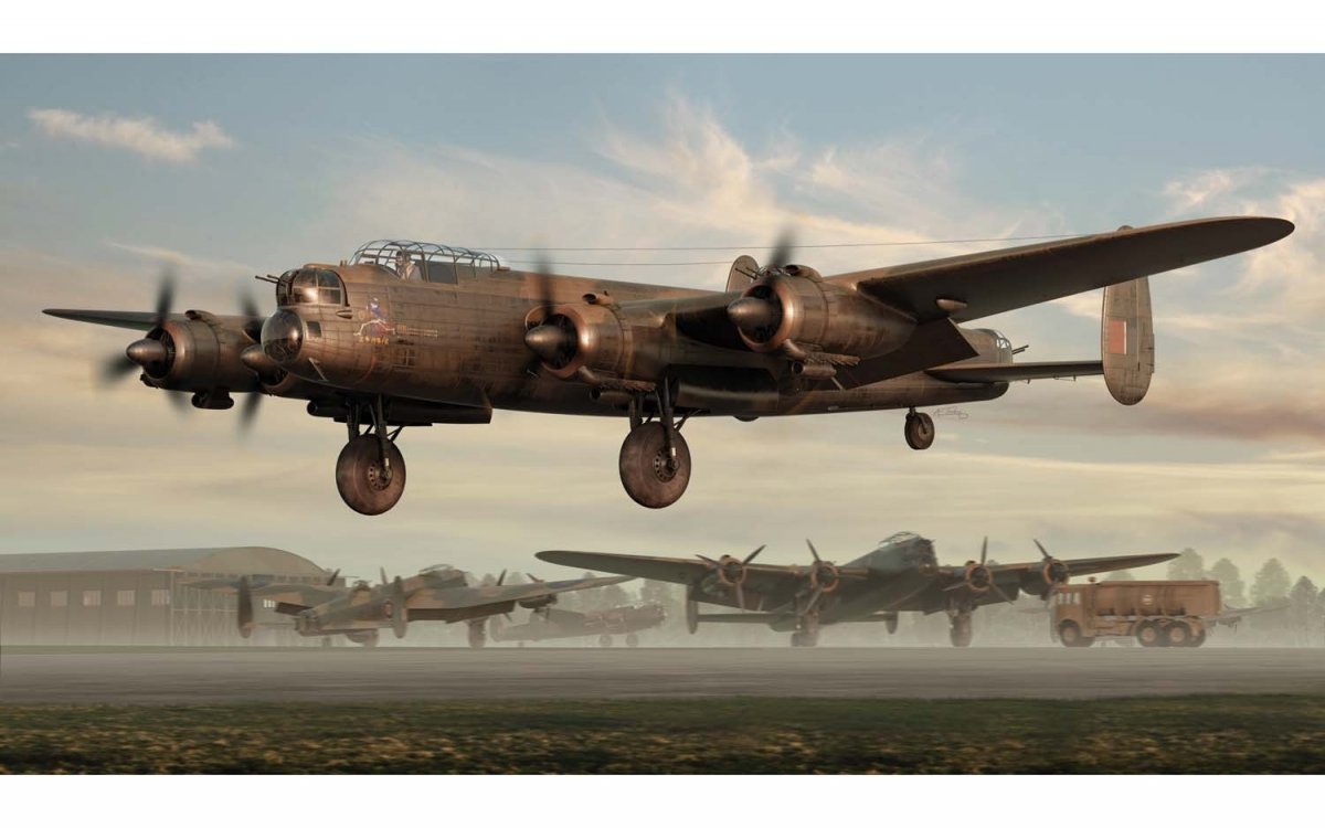 Airfix 08001 Avro Lancaster B.II 1/72 – zdjęcie 3