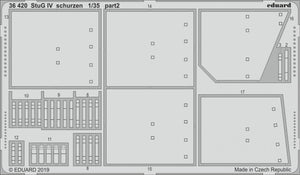 Eduard 36420 StuG IV schurzen ACADEMY 1/35 – imagen 2