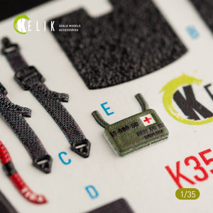 KELIK K35017 HH-60G PAVE HAWK INTERIOR 3D DECALS FOR KITTY HAWK KIT 1/35 – imagen 9
