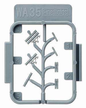 Fine Molds WA35 Tubes lance-torpilles anti-navires et de surface pour navires modernes 1/700 – image 2
