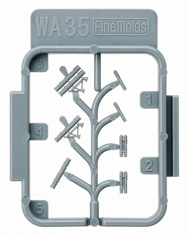 Fine Molds WA35 Tubes lance-torpilles anti-navires et de surface pour navires modernes 1/700 – image 2