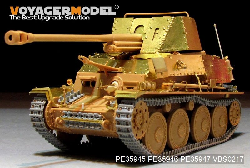 Voyager Model PE35945 WWII German Tank Destroyer Marder III (Sd.Kfz.139)Basic For TAMIYA 35248 1/35 – imagen 3