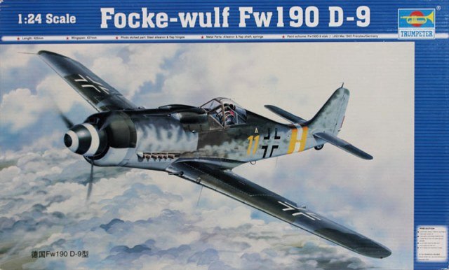 Trumpeter 02411 Focke-wulf Fw190 D-9 1/24