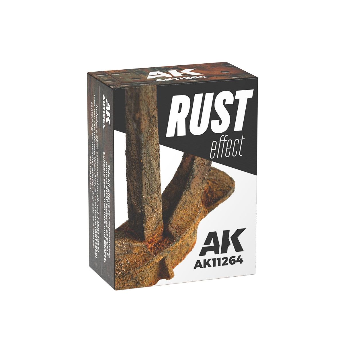 AK Interactive AK11264 RUST EFFECT – EFECTO OXIDO – immagine 2