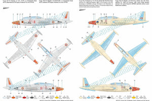 Special Hobby 72371 Fouga CM.170 Magister &amp;#39;French, Belgian &amp;amp; Irish Service&amp;#39; 1/72 – immagine 3