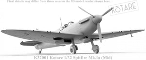 Kotare K32001 Spitfire Mk.Ia Mid. 1/32 – zdjęcie 9