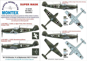 Montex K32146 Bf 109E-1 1/32