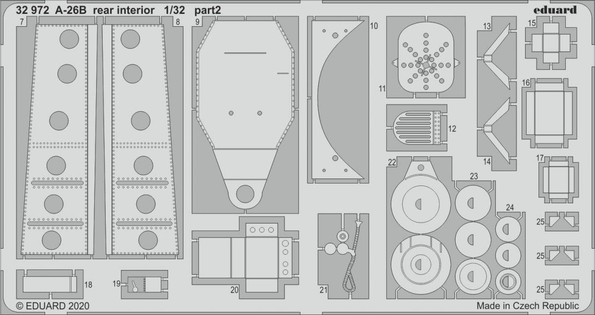 Eduard BIG33119 A-26B Invader part I 1/32 HOBBY BOSS – immagine 6