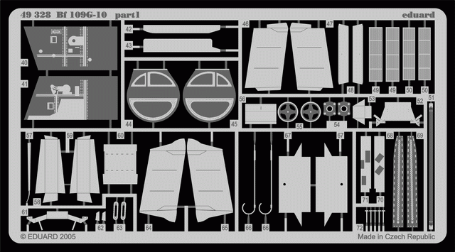 Eduard 49328 Bf 109G-10 1/48 Hasegawa – image 2