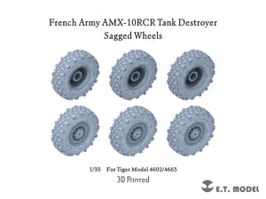 ET Model P35-167 Modern French AMX-10RCR Tank Destroyer Sagged wheels 1/35