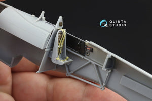 Quinta Studio QD48218 Hawker Typhoon Mk.1b early 3D-Printed &amp;amp; coloured Interior on decal paper ( Hasegawa ) 1/48 – immagine 6