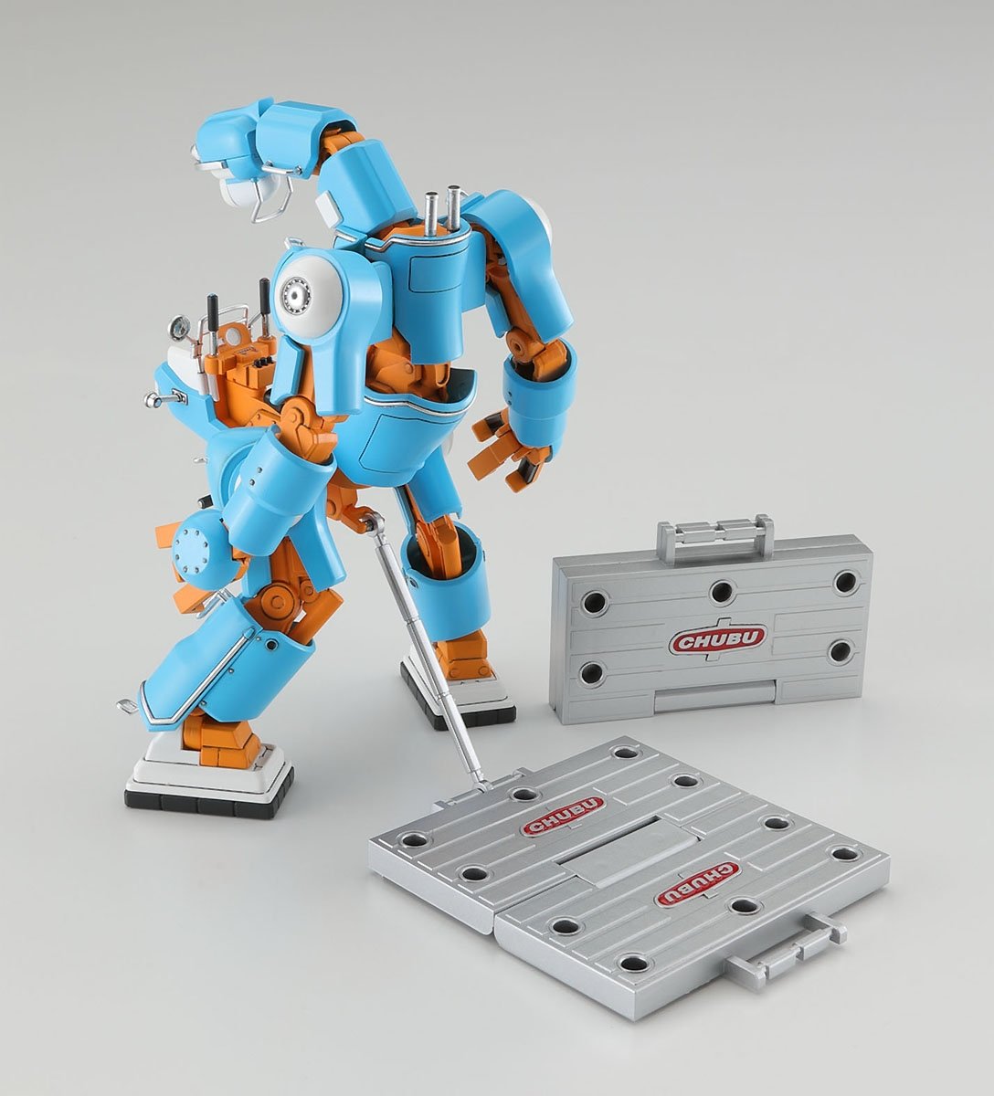 Hasegawa 64791 CHUBU 01 &amp;quot;Orange &amp;amp; Sky Blue&amp;quot; Lightweight Mechatrobot 1/35 – imagen 7