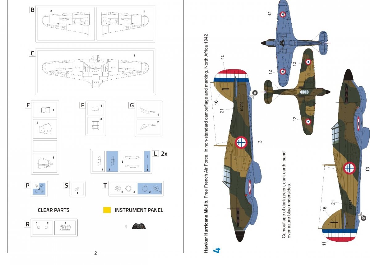 Fly 72044 Hawker Hurricane Mk.IIb 1/72 – immagine 4