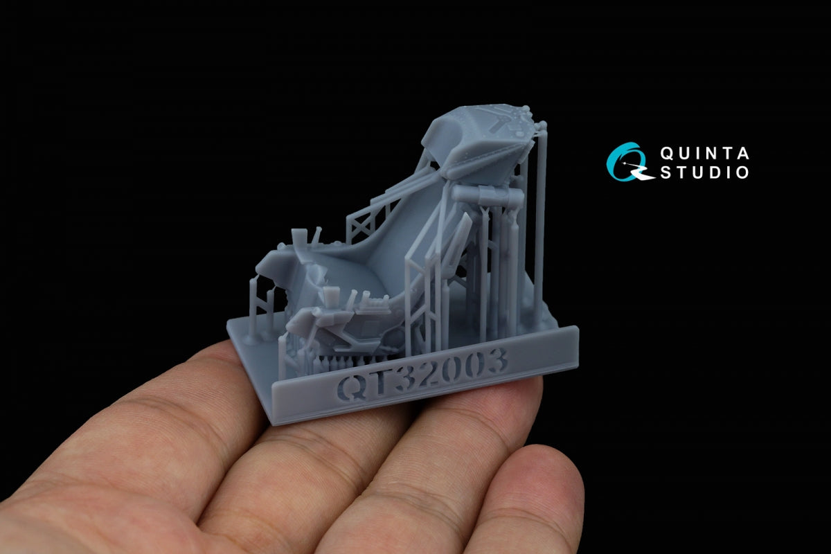 Quinta Studio QR+32037 K-36DM (initial release) ejection seat (for Su-17M3/M4/UM3/22, Su-24, MiG-29 9-12 Early aircraft) (All kits) 1/32 – Bild 7