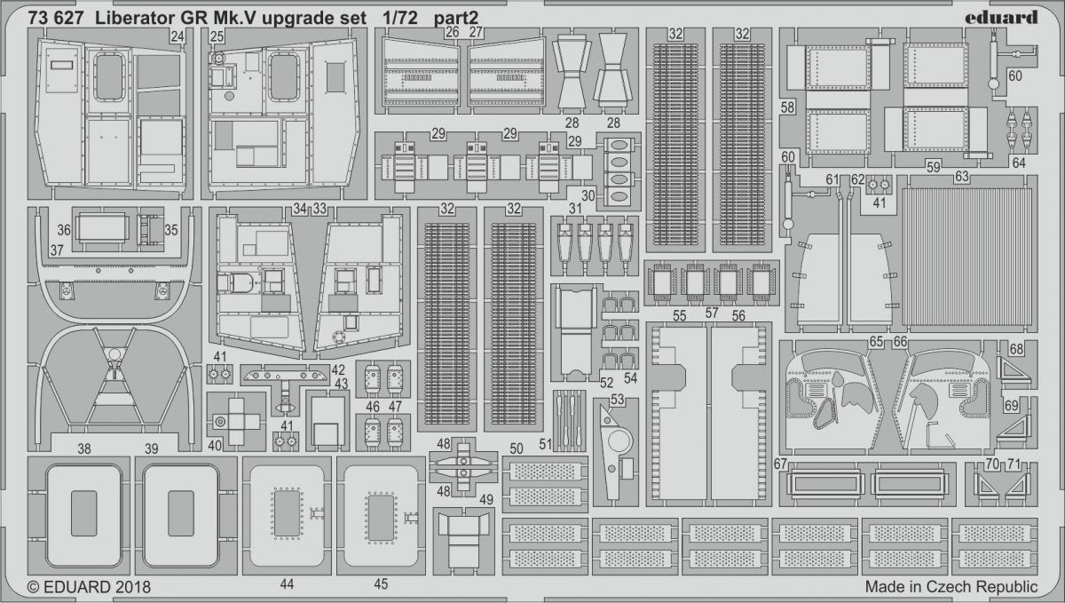 Eduard 73627 Liberator GR Mk.V upgrade set EDUARD 1/72 – Bild 2