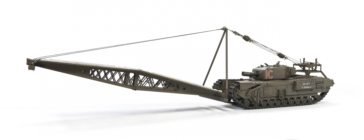AFV Club 35342 Churchill MK.IV AVRE with SBG bridge 1/35 – Bild 3