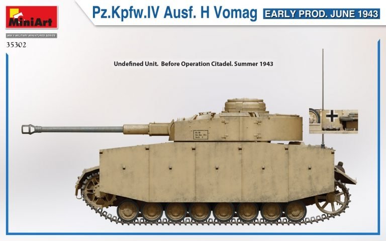 MiniArt 35302 Pz.Kpfw. IV Ausf. H Vomag 1/35 – imagen 2