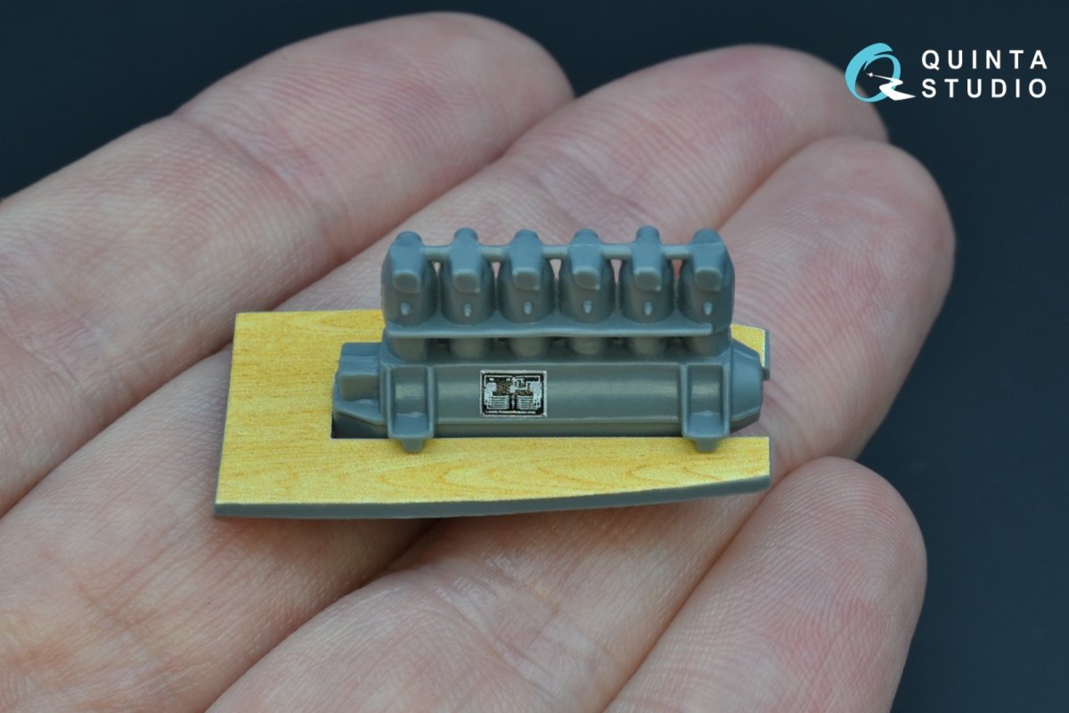 Quinta Studio QD48174 Albatros D.III 3D-Printed &amp;amp; coloured Interior on decal paper (for Eduard kit) 1/48 – Bild 4