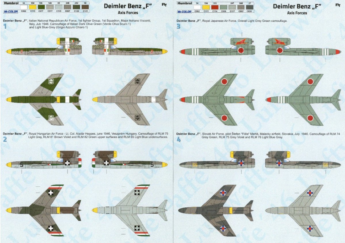 Fly 14430 Daimler Benz Projecct F - Axis Forces 1/144 – immagine 2