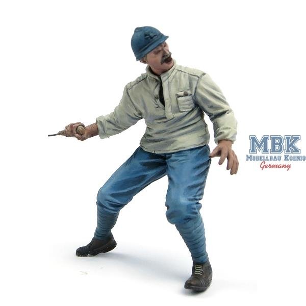 Das Werk DWF013 155mm French Schneider gun crew 1/35 – zdjęcie 3