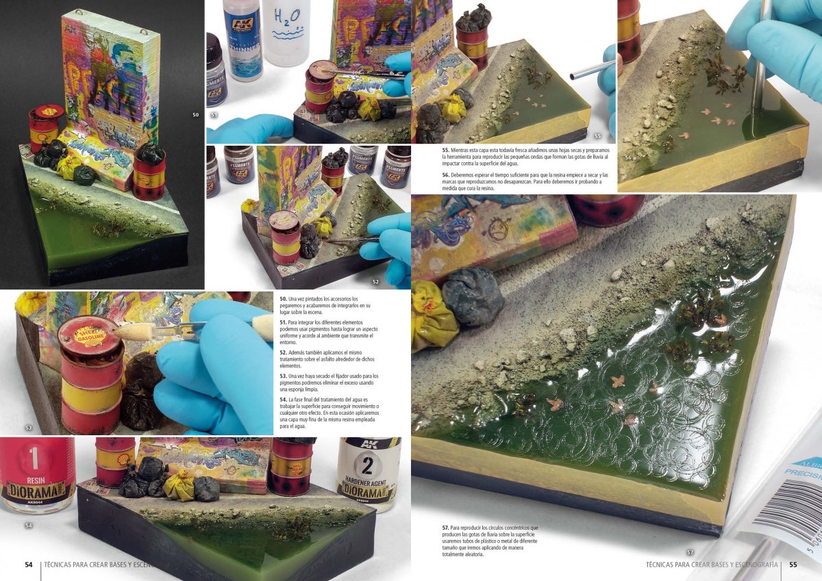 AK Interactive AK648 TECHNIQUES FOR CREATING BASES AND SCENOGRAPHY (EN) – image 7