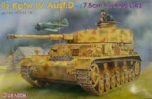 Dragon 6330 Pz.Kpfw. IV Ausf. D mit 7.5 cm Kw.K.40 L/43 1/35