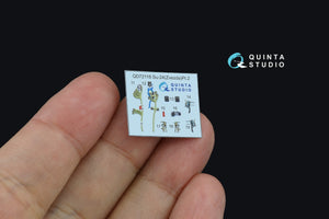Quinta Studio QD+72117 Su-24MR 3D-Printed coloured Interior on decal paper (Zvezda) (with 3D-printed resin part) 1/72 – imagen 6
