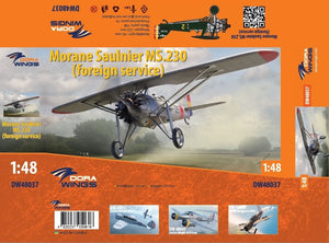 Dora Wings 48037 Morane-Saulnier 230 (Foreign Service) 1/48 – immagine 6