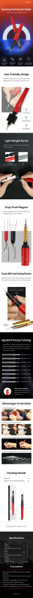 DSPIAE PT-TH Dawning Cutting Bits Holder / Uchwyt na końcówki do cięcia – imagen 6