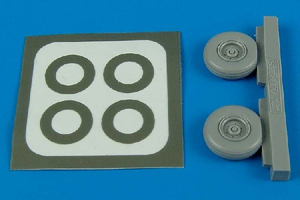Aires 7209 Mil Mi-8 wheels &amp; paint masks 1/72 Other