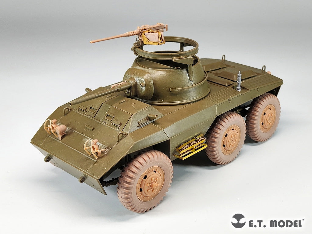 E.T. Model P35-288 Lights Set with Guards for U.S.Army M8/M20 Light Armored Car 1/35 – imagen 4