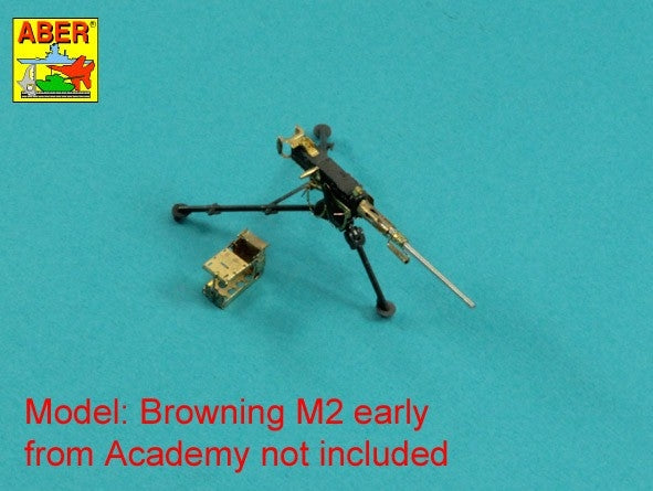 Aber 35L-091 Early barrel to U.S. cal .50 (12,7mm) heavy machine gun Browning M2 HB 1/35 – imagen 22