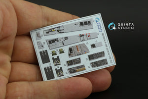 Quinta Studio QD72034 F-15E 3D-Printed &amp;amp; coloured Interior on decal paper (GWH) 1/72 – imagen 11