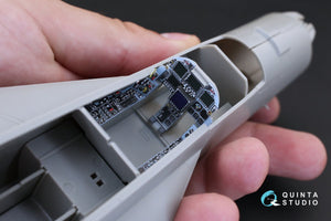 Intérieur imprimé en 3D et coloré sur papier décalcomanie Quinta Studio QD32067 F/A-18E (pour maquette Revell) 1/32 – image 6