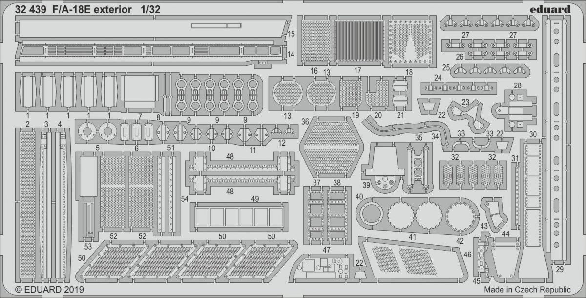 Eduard BIG33101 F/ A-18E REVELL 1/32 – imagen 5