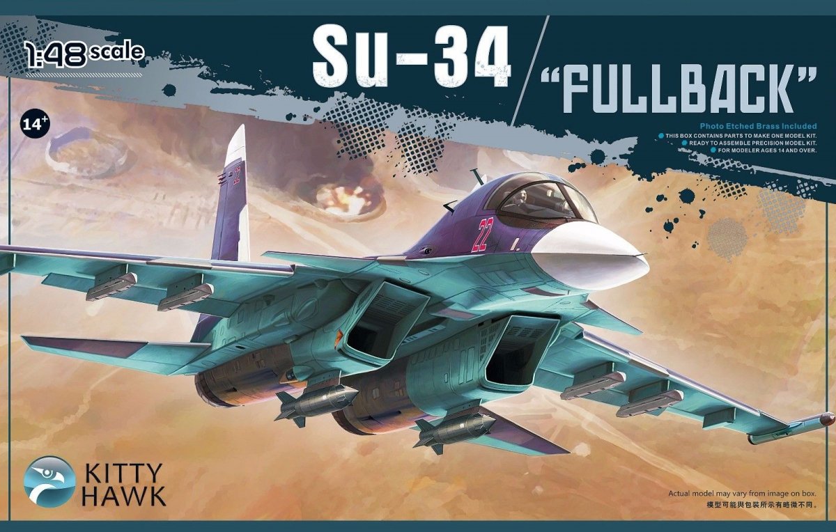 KItty Hawk 80141 Su-34 Fullback 1/48