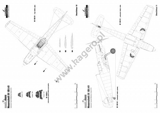 Kagero 3044 Messerschmitt Bf 109 AD (FR) – image 5