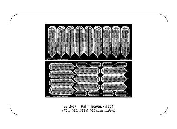 Aber 35D37 Liscie Paproci zestaw 1 1/35 – imagen 4